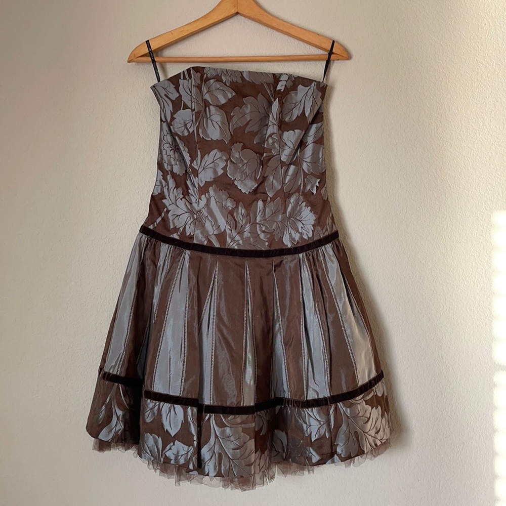 Jessica McClintock Strapless Dress